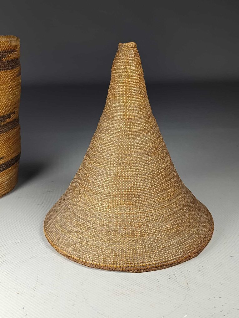 Καλάθι - rafia - Καλάθι Tutsi #3.2