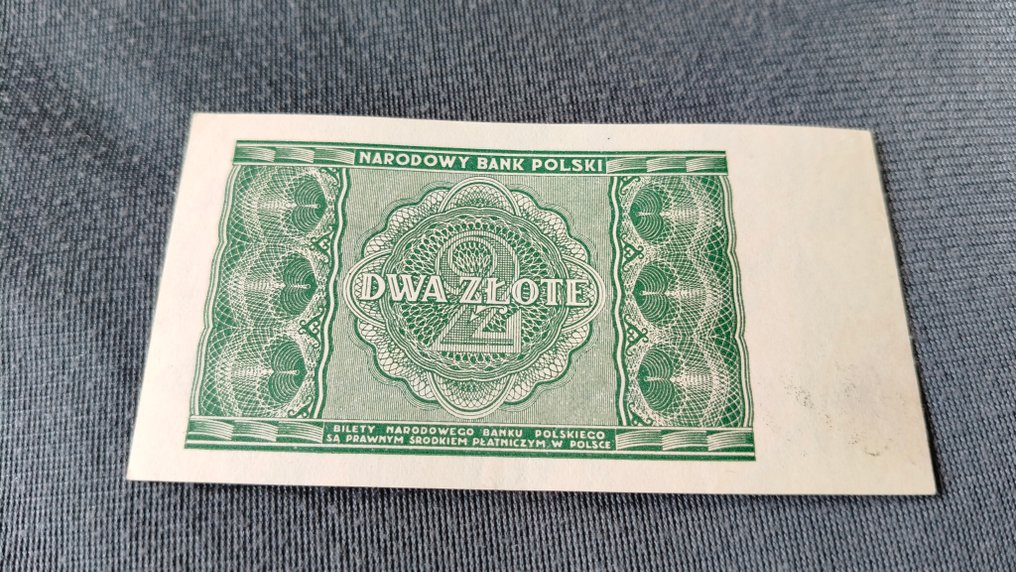 Pologne. - 2 Złote - 1946 - Pick 124  (Sans prix de réserve) #4.3
