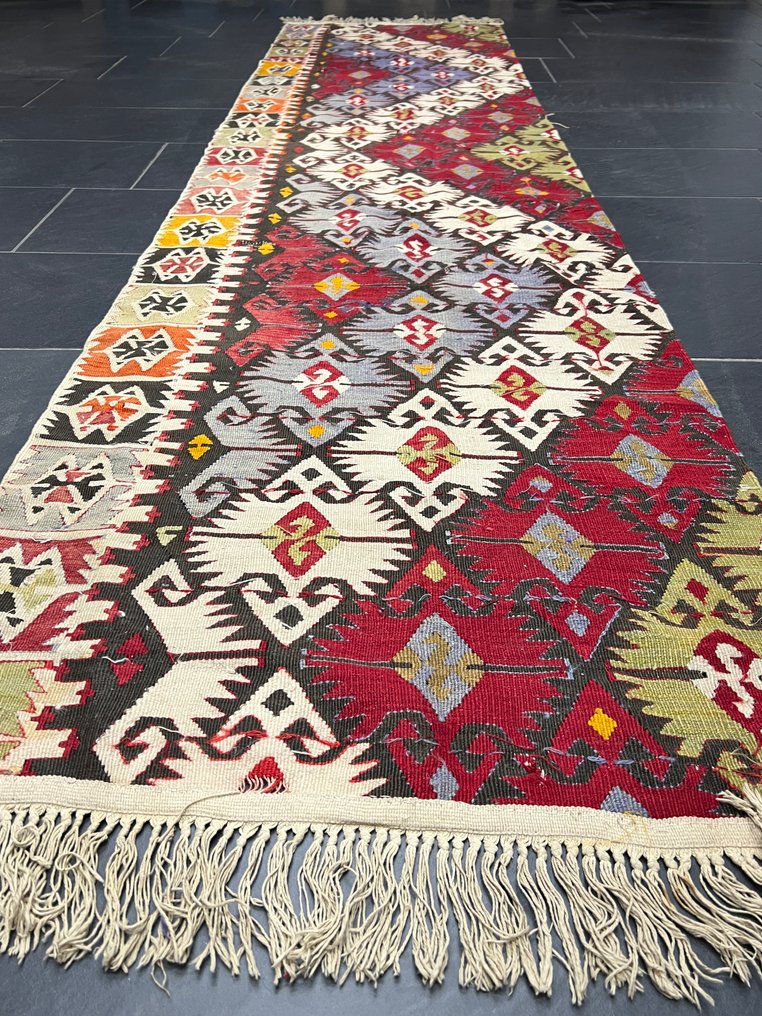 Kazak Kelim - Kelim - 300 cm - 75 cm #1.0