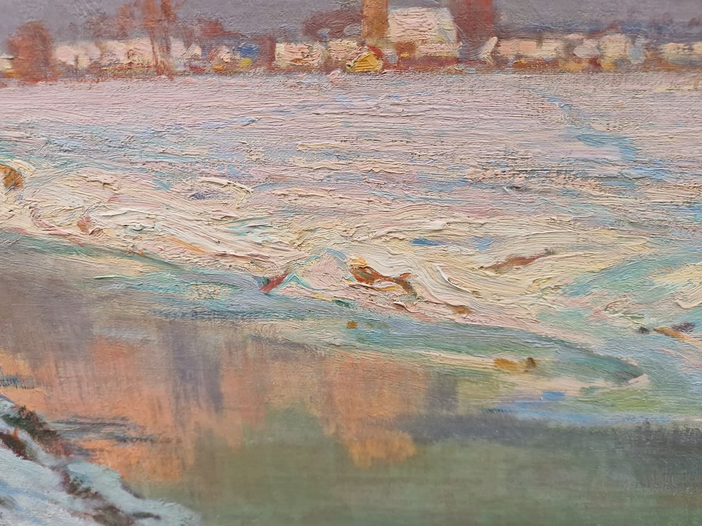 Johan Meijer (1885-1970) - Winterlandschap #4.3