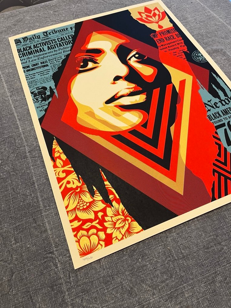 Shepard Fairey (OBEY) (1970) - Bias by Numbers #2.1