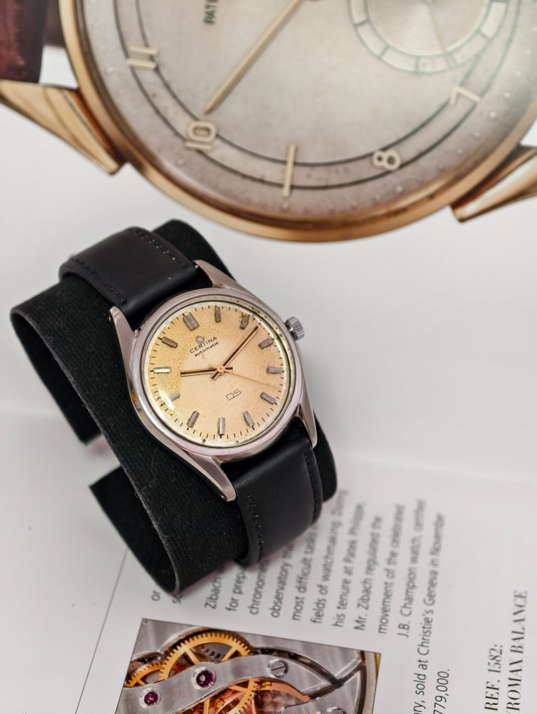 Certina - ds automatic turtle back "hf case" - Ingen mindstepris - 346.825 - Mænd - 1960-1969  #2.1