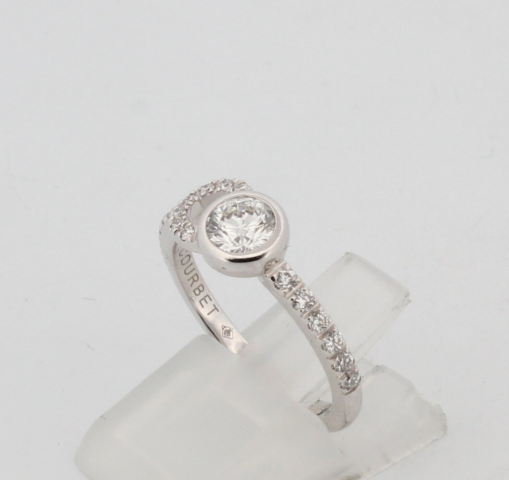 χωρίς τιμή ασφαλείας - Δαχτυλίδι - 18 καράτια Λευκός χρυσός Διαμάντι (Φυσικό) - Διαμάντι #3.2