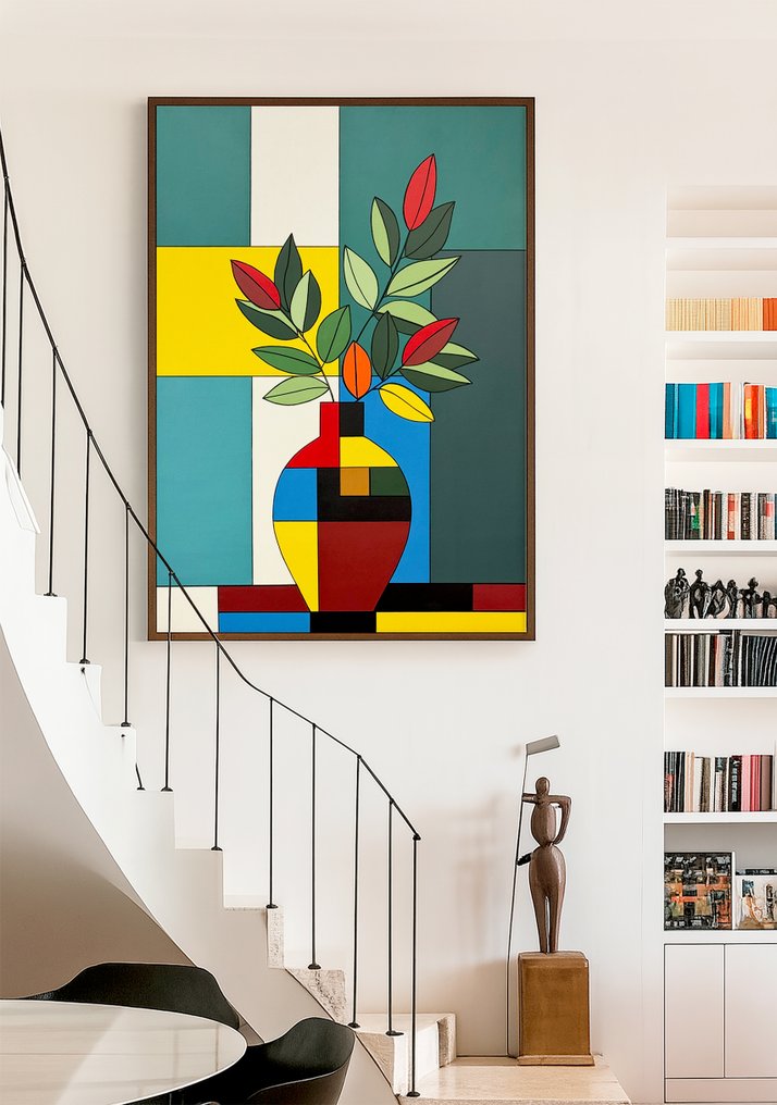 Alejandro Gonzalez - Bodegones Geométricos 76 - XL - (NO Reserve) #4.3