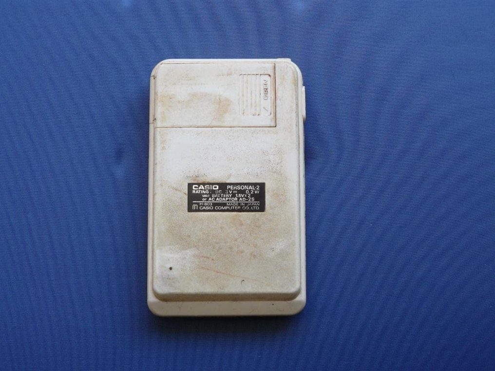 Casio - Calculatrice - 1970-1980 - PESONAL 2 #4.3