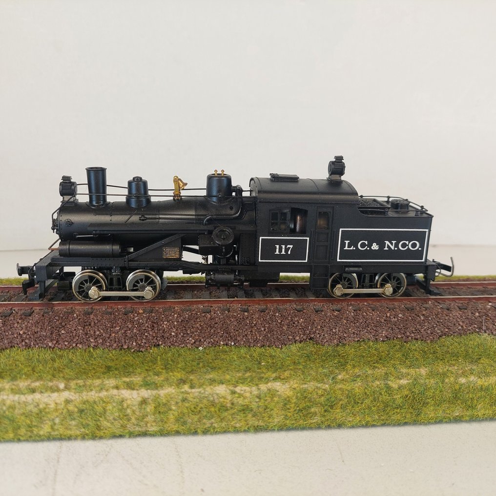 Rivarossi H0 - 1219 - Όχημα μεταφοράς ατμομηχανής (1) - 2-φορτηγό Heisler '117' - Lehigh Navigation Coal Co. #2.1