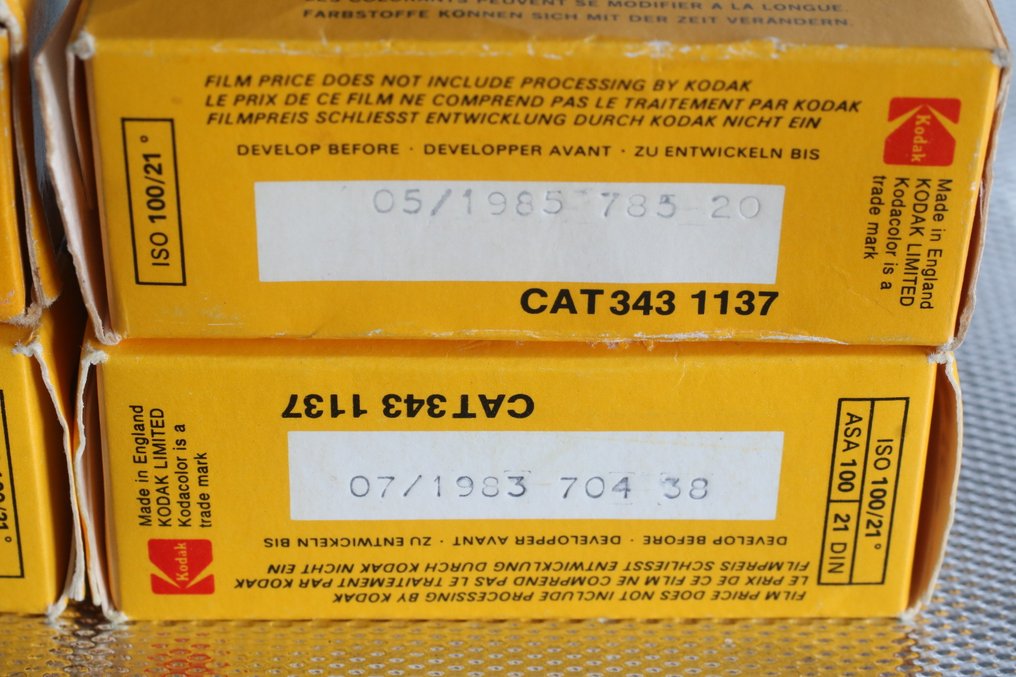 Kodak 6x 120 rolfilm Kodacolor / Ektachrome Αχρησιμοποίητο φιλμ #4.3