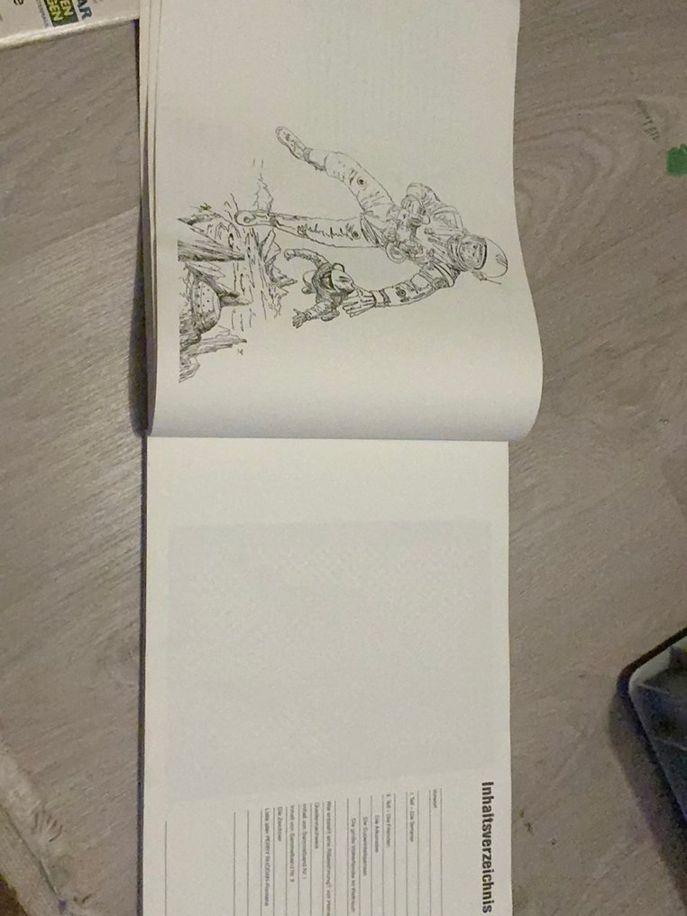 William Voltz - 50 Risszeichnungen aus der Perry-Rhodan-Serie - 1970 #3.2