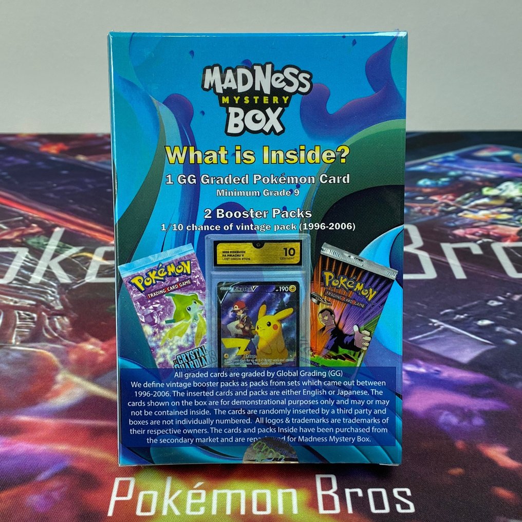 Pokémon Mystery box - Madness Mystery Box - Graded Card - Pokémon - Pokémon #1.0