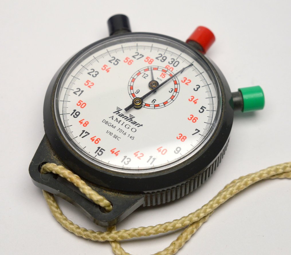 Hanhart - Amigo DBGM 7016 145 1/10 Sec - Stopwatch - 1960-1969 #1.0