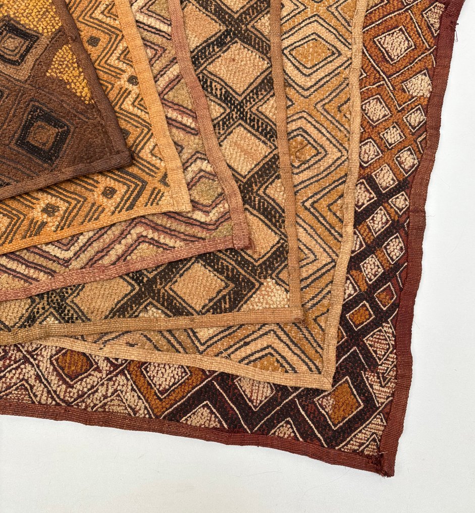 6 x Shoowa - Shoowa-Kuba - 刚果（金）  (没有保留价) #1.0