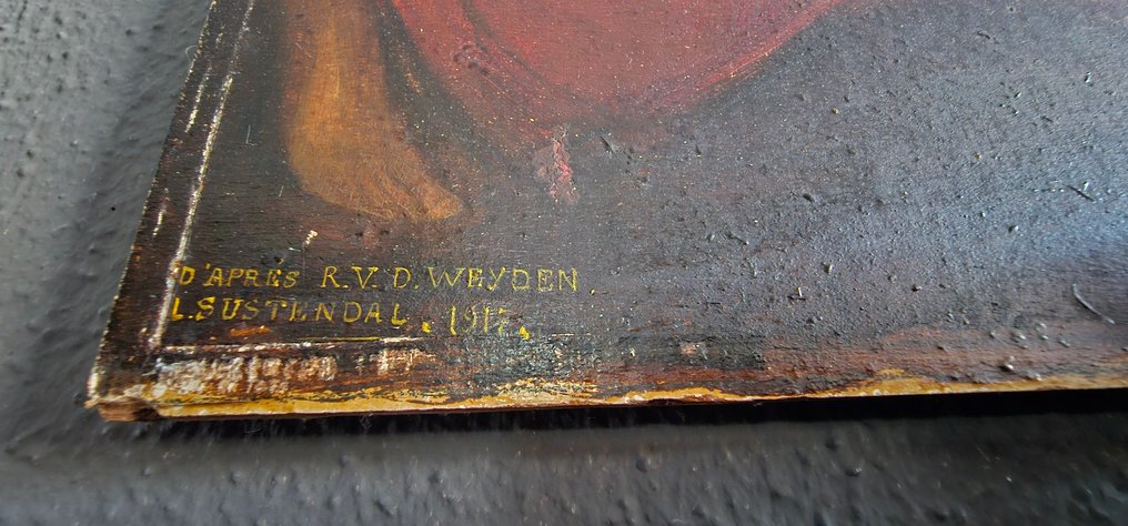 L.SUSTENDAL - De bewening van Christus - 60 x 44 cm #4.3