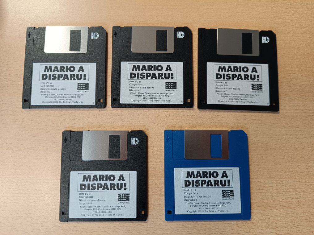 Nintendo - PC (disk) - MARIO A DISPARU! (Mario Is Missing! - Jeu vidéo - Dans la boîte d'origine #4.3