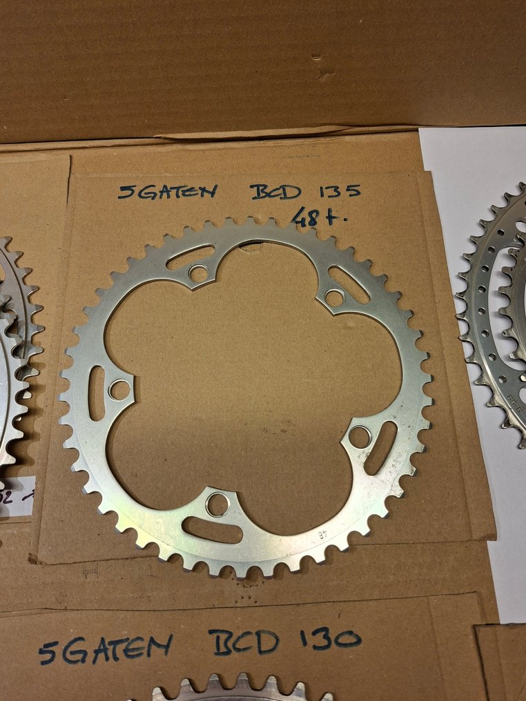 Voortandwielen / Chainrings /Retro - Diverse maten, zie text - Fietsonderdeel - 1970 #4.3