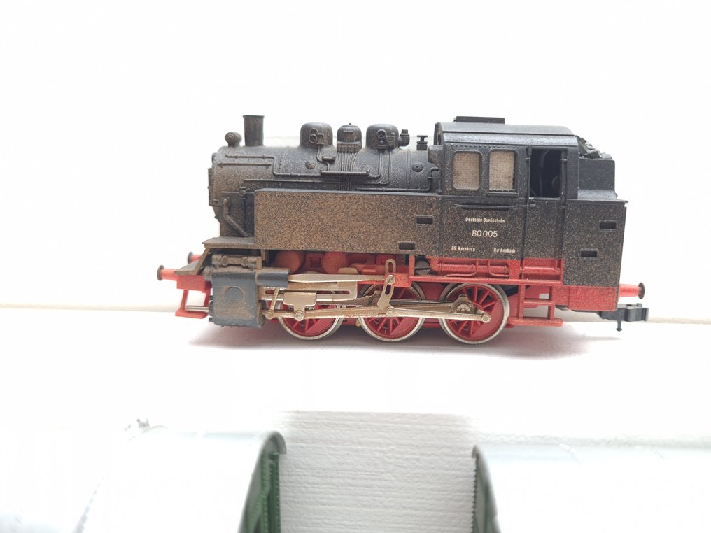 Lima H0 - 1700 - Ensemble de train (5) - BR 80 met 4 donderbussen. - DB #2.1