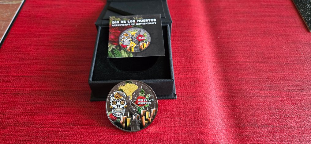 墨西哥. 1 Onza 2018  Mexique  Dia de Los Muertos  (没有保留价) #1.0