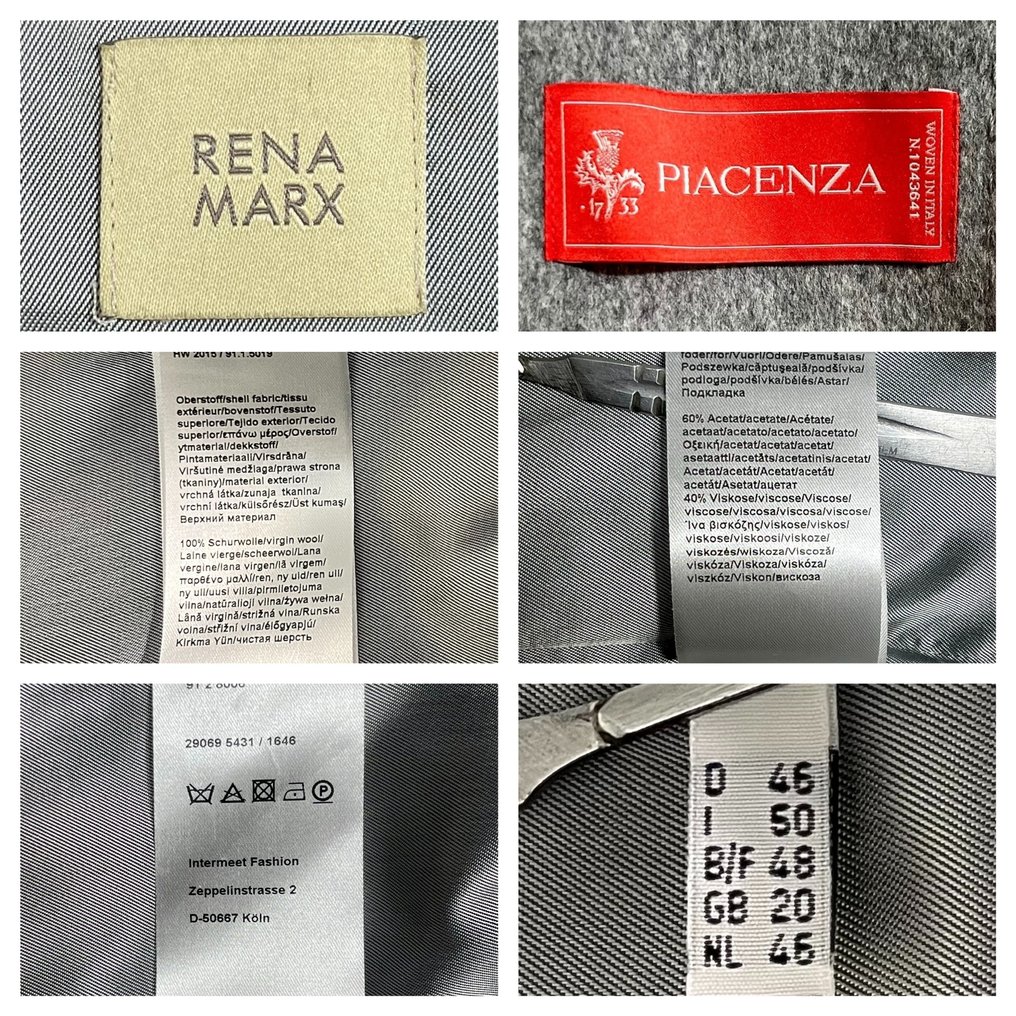 Rena Marx - Piacenza - Virgin Wool - Kabát #2.1