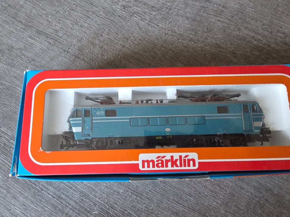 Märklin H0 - 3152 - Ηλεκτροκίνητη ατμομηχανή (1) - Σειρά 1605 - NMBS #2.1