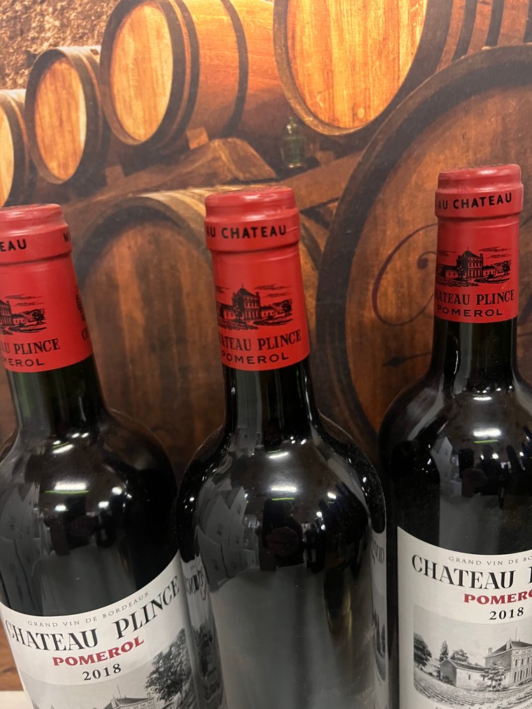 2018 Chateau Plince - Πομερόλ - 3 Bottles (0.75L) #1.0