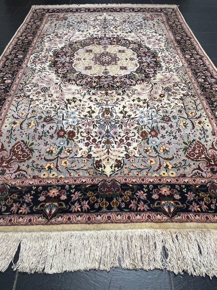 Isphahan korkuld på silke - Tæppe - 310 cm - 200 cm #3.2