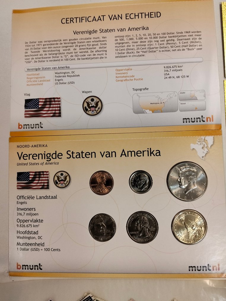 Estados Unidos, Canadá. 1 Cent 1901 - 1990s  (Sin precio de reserva) #3.2