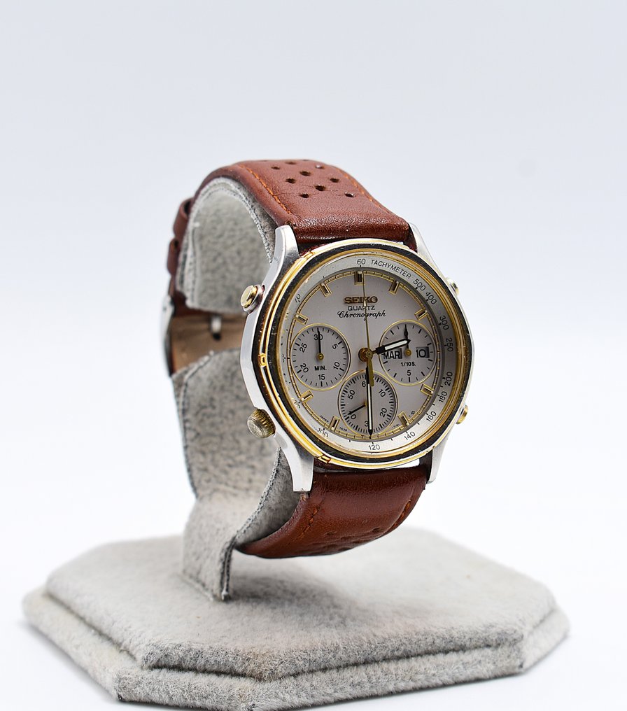 Seiko - Chronograph - Ingen reservasjonspris - Quartz - 7A38.7240 - Date - Herre - 2000-2010 #2.1