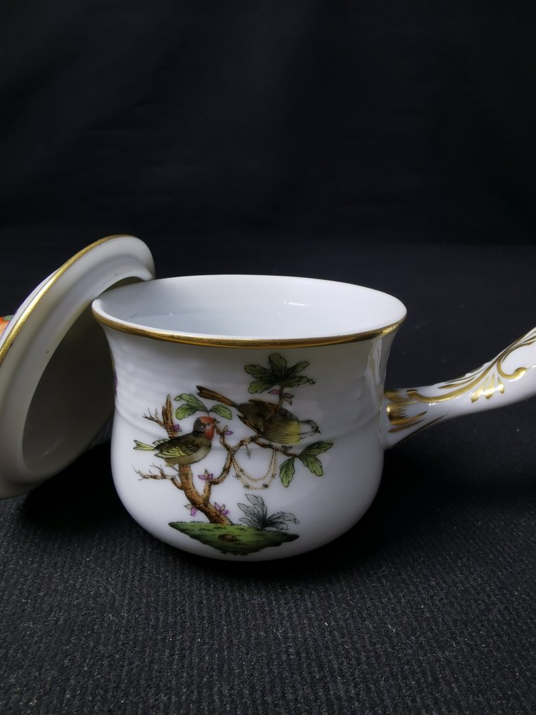 Herend Rothschild Bird 150° anniversario Pot-de-Creme - 朱古力鍋 - 瓷器 #3.2