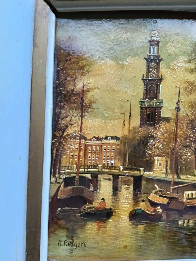 Anton Rutgers (1905-1981) - Westertoren in Amsterdam #3.2