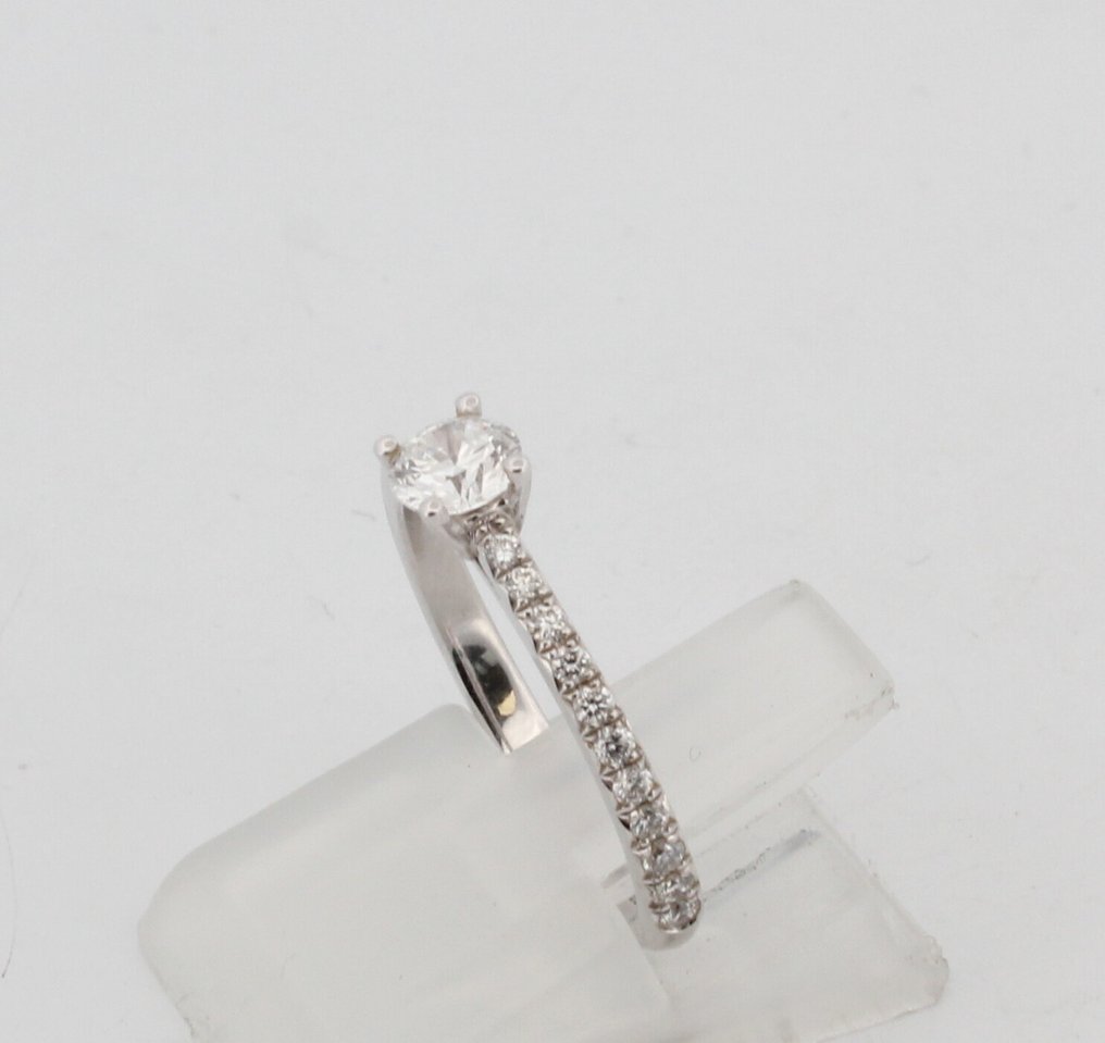 χωρίς τιμή ασφαλείας - Δαχτυλίδι - 18 καράτια Λευκός χρυσός Διαμάντι (Φυσικό) - Διαμάντι #4.3