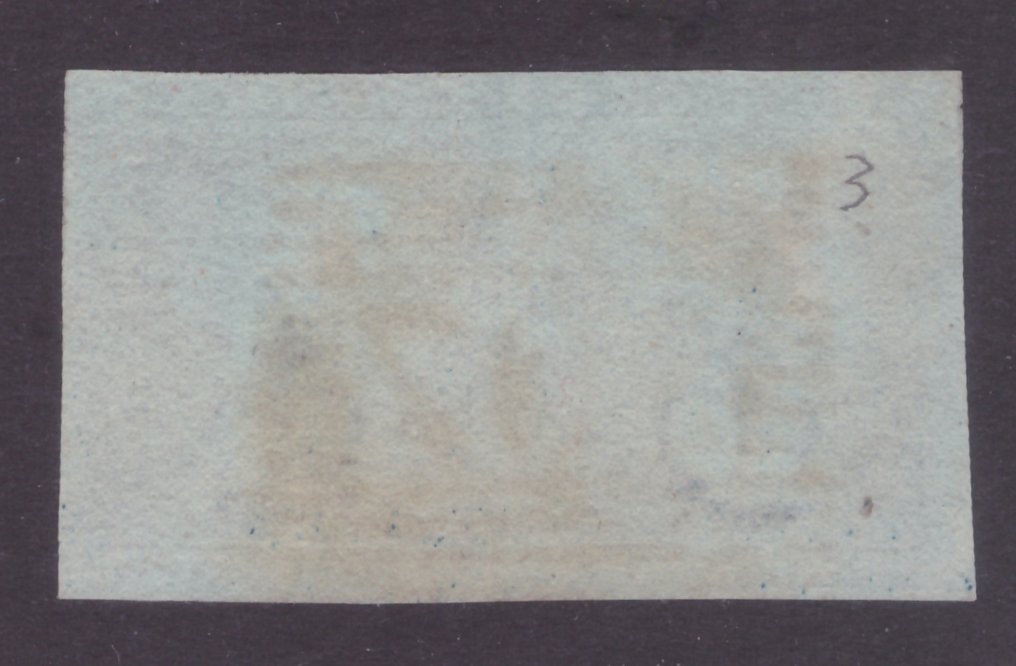 Storbritannien 1849/1853 - 2d ljusblått par - Stanley Gibbons 14, pl.3 #1.0