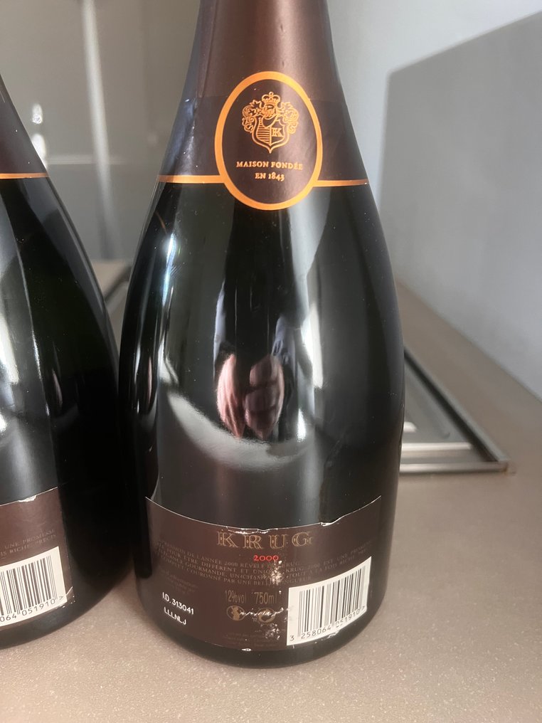 2000 Krug, Vintage - Reims - 2 Botellas (0,75 L) #4.3