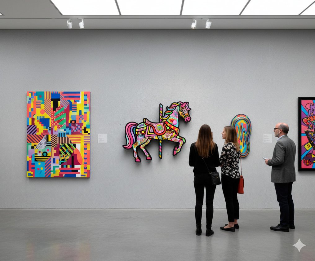 Patrycja Mroczkowska - Fairground Stallion 3D Pop Art XL #2.1