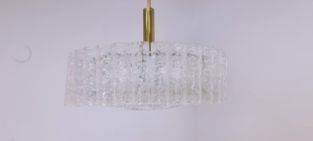 Doria - Hängande lampa - Glas, Mässing #1.0