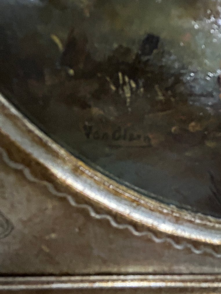 Scuola fiamminga (XX) - Paesaggio con figure - NO RESERVE #4.3