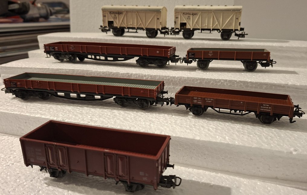 Märklin H0 - Vagão de modelismo ferroviário (7) - DB #2.1