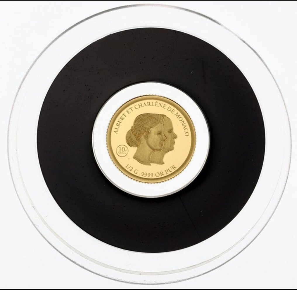 Γουινέα. 1000 Francs 2021 - 1/2 gr .999 gold  (χωρίς τιμή ασφαλείας) #1.0