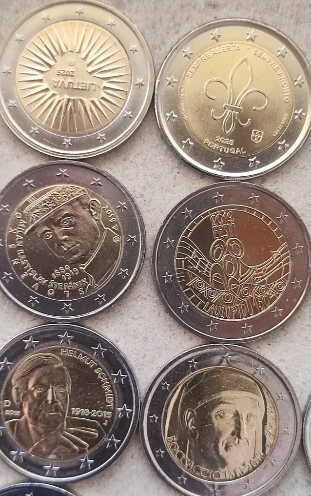 Ευρώπη. 2 Euro 2013/2025 (25 moedas) (χωρίς τιμή ασφαλείας) #4.3