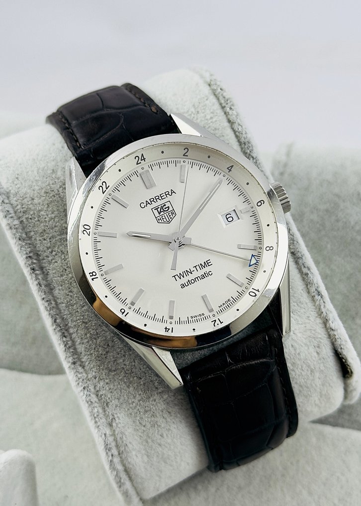 TAG Heuer - Carrera - Ingen reservasjonspris - Twin-Time   WV2116     SE5104   Cal.2893-2 - Herre - 2010-2020  #1.0