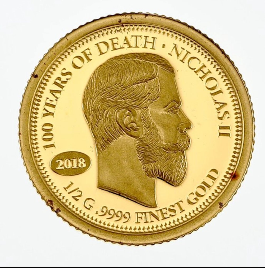 所羅門群島. 10 Dollars 2018 - 1/2 gr .999 gold  (沒有保留價) #1.0