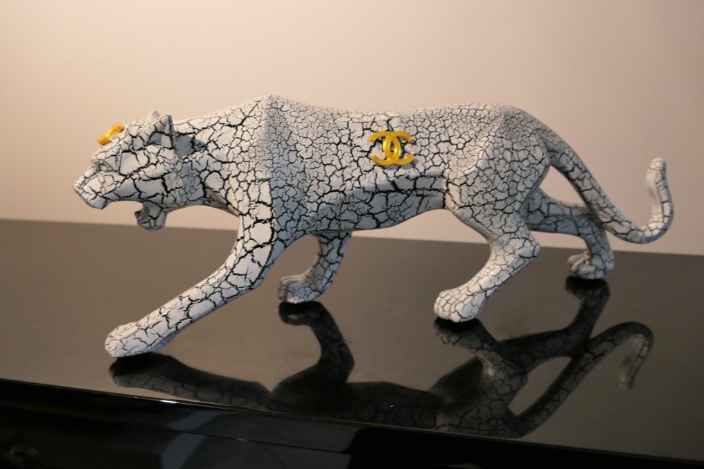 Rich'ART - Panthère version Chanel - XL Size : 46 cm de long #4.3