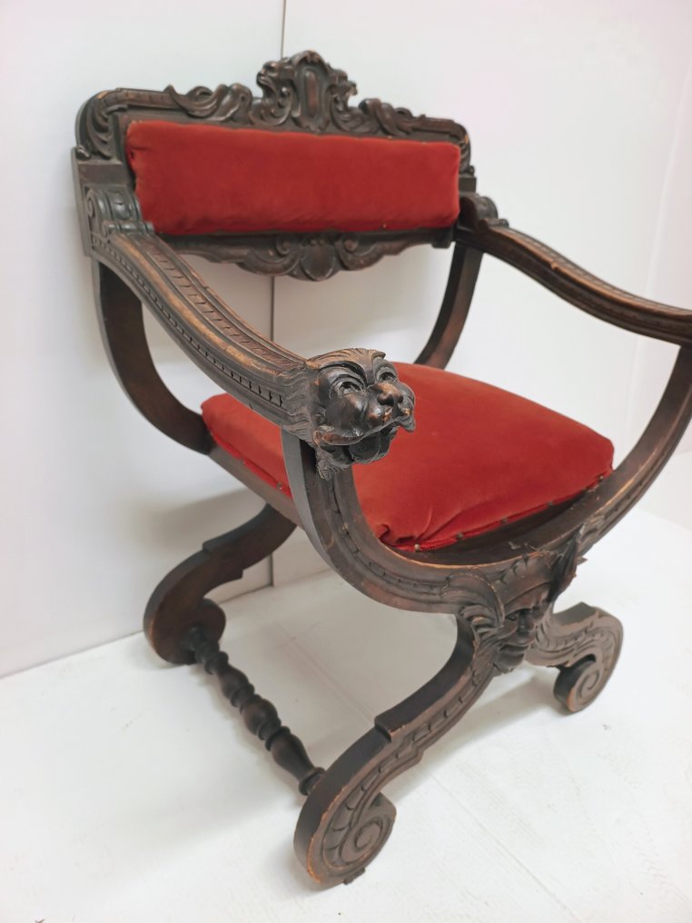 Sillón - Madera - Neorrenacentista #4.3