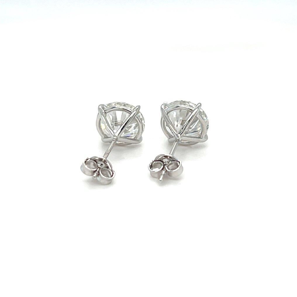 Pendientes - 14 quilates Oro blanco -  3.14ct. tw. Diamante (Lab-grown) #4.3
