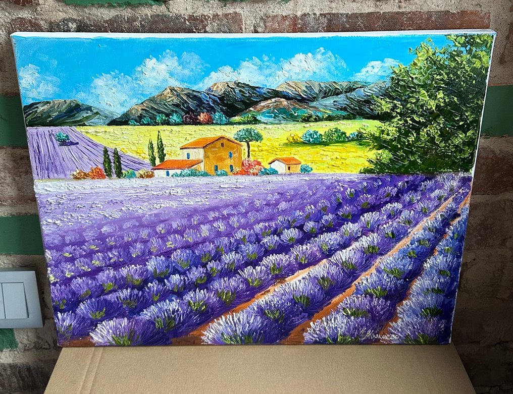 Elen Markcheva (1960) - Lavender field #2.1