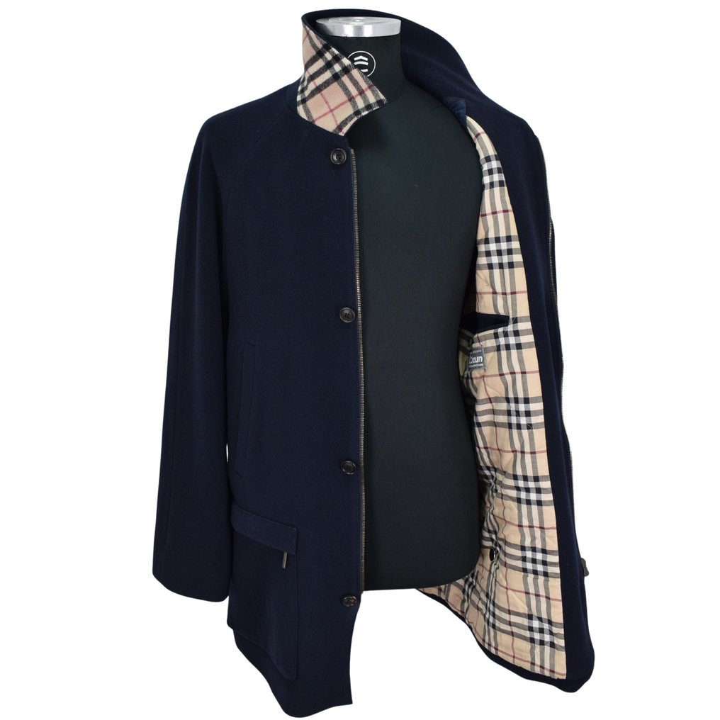 Burberry London Pure Cashmere with nova Check Lining Winter - Jacket #1.0