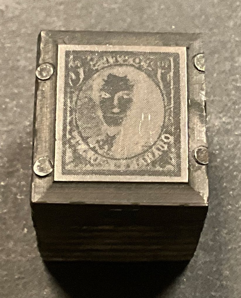 Βέλγιο 1849/1863 - Έκδοση Leopold I: Μεταλλόνη 40c - Πάσσαλος / Εκτυπωτικό φύλλο - OBP/COB 5/8/12/16 #1.0