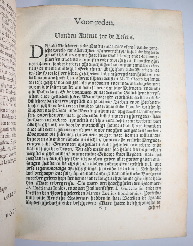 Jan Jansz Orlers - Beschrijvinge der Stadt Leyden - 1641 #2.1