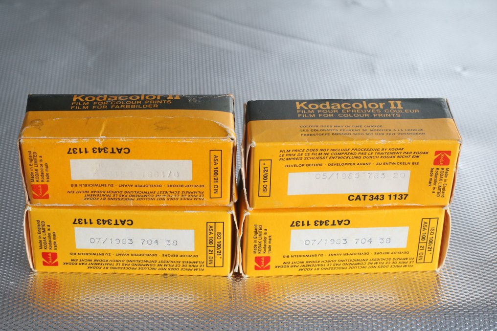 Kodak 6x 120 rolfilm Kodacolor / Ektachrome Αχρησιμοποίητο φιλμ #3.2