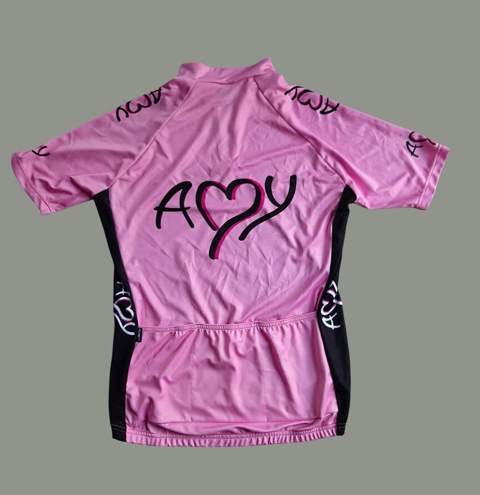 Maillot cycliste caritatif – Fondation Amy Pieterse - Signé par Harrie Lavreysen, Jeffrey Hoogland, Yoeri Havik & Roxanne Kneteman - Wielertrui #3.2