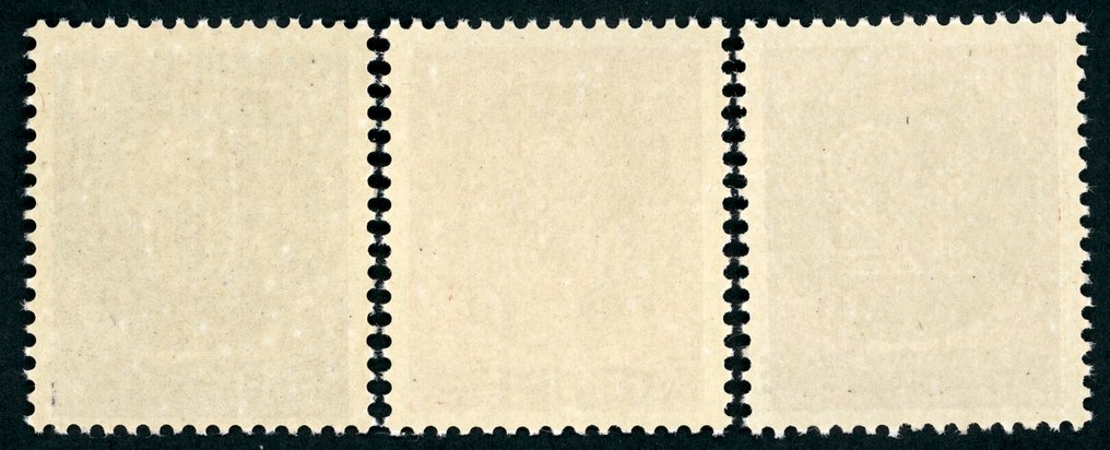 Ocupación aliada - Alemania (zona soviética) 1945 - Edición postfresca de Holzhausen de West-Sachsen - Mi.Nr. Ai, AII und AIII #1.0
