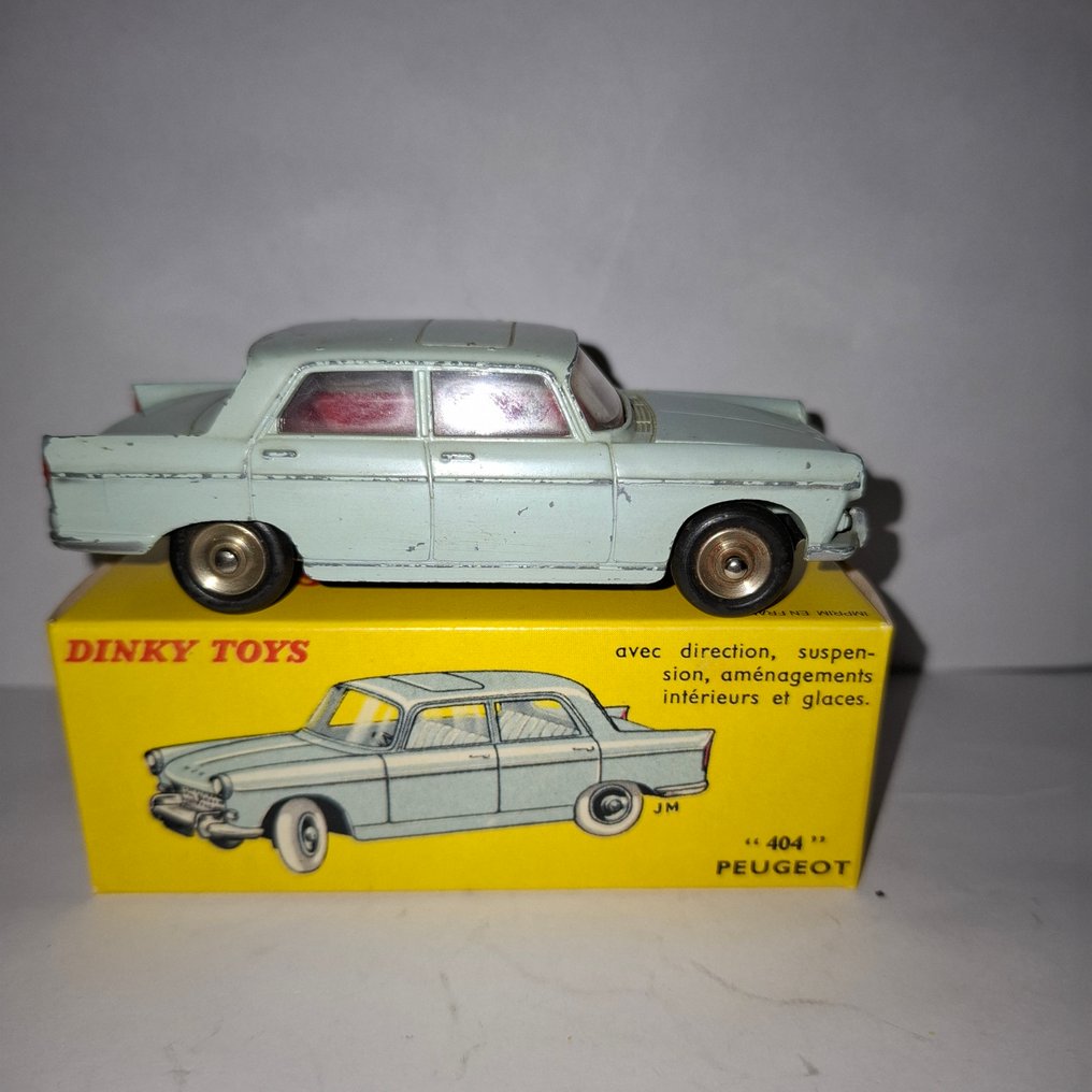 Dinky Toys 1:43 - Model samochodu - Dinky Toys 404 Peugeot In Later Repro Box #1.0